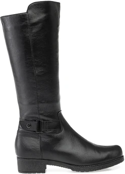 Женские черные сапоги Francesco Donni (Натуральный мех)