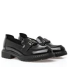 Женские черные лоферы ALEXIA LEVINI