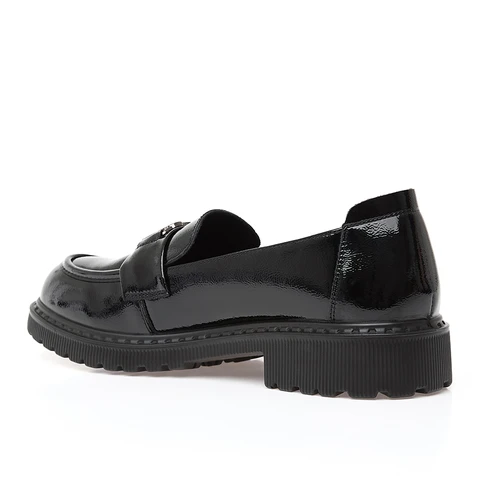 Женские черные лоферы ALEXIA LEVINI
