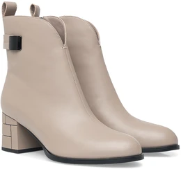 Женские бежевые ботильоны Baden (Байка)