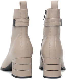 Женские бежевые ботильоны Baden (Байка)