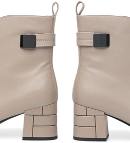 Женские бежевые ботильоны Baden (Байка)