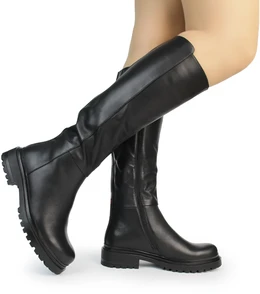 Женские черные сапоги Bludo (Евромех)