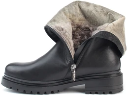 Женские черные сапоги Bludo (Евромех)