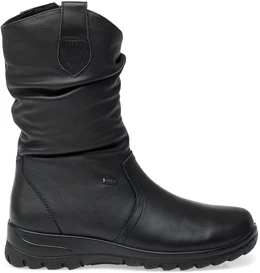 Женские черные полусапоги Baden (Натуральная шерсть)