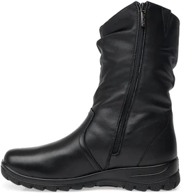 Женские черные полусапоги Baden (Натуральная шерсть)