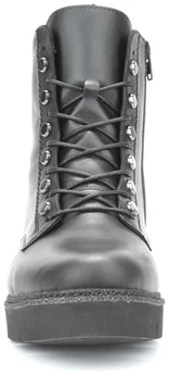 Женские черные ботинки Remonte (Натуральная шерсть)