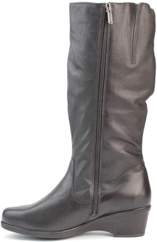 Женские коричневые сапоги Janita (Натуральный мех)