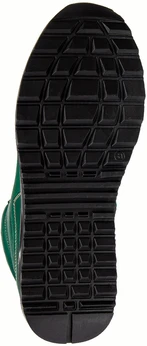 Женские зеленые ботинки Shoiberg (Натуральная шерсть)