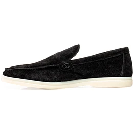 Мужские черные лоферы Fenomilano