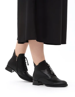 Женские черные ботильоны Baden (Байка)