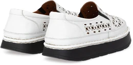 Женские белые полуботинки Ascalini