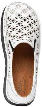 Женские белые полуботинки Ascalini