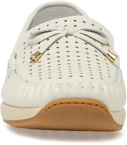 Женские бежевые мокасины Baden