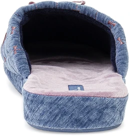 Женские синие тапочки Baden