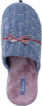 Женские синие тапочки Baden