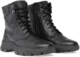 Мужские черные ботинки Romer (Натуральный мех)