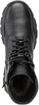 Мужские черные ботинки Romer (Натуральный мех)