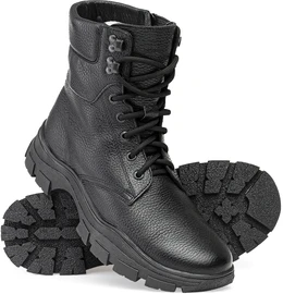 Мужские черные ботинки Romer (Натуральный мех)