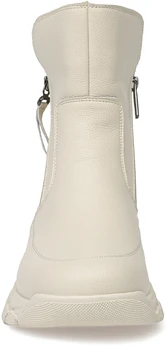 Женские бежевые ботинки Baden (Натуральная шерсть)