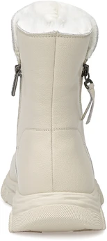 Женские бежевые ботинки Baden (Натуральная шерсть)