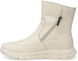 Женские бежевые ботинки Baden (Натуральная шерсть)