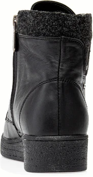 Женские черные ботинки Shoiberg (Натуральная шерсть)