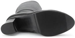 Женские черные сапоги Bludo (Байка)