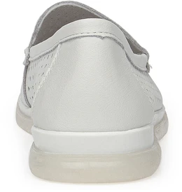 Женские белые мокасины Baden