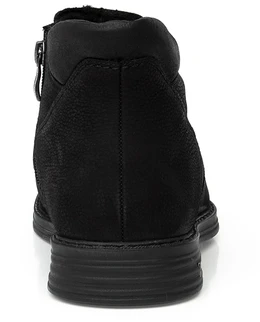 Мужские черные ботинки Burgerschuhe (Натуральная шерсть)