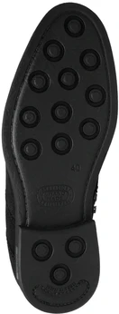 Мужские черные ботинки Burgerschuhe (Натуральная шерсть)