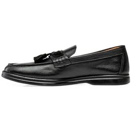 Мужские черные лоферы Fenomilano