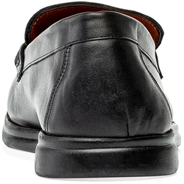 Мужские черные лоферы Fenomilano