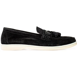 Мужские черные лоферы Fenomilano