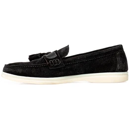 Мужские черные лоферы Fenomilano