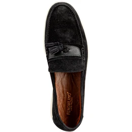 Мужские черные лоферы Fenomilano
