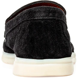 Мужские черные лоферы Fenomilano