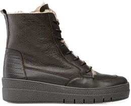 Женские коричневые ботинки Romer (Натуральный мех)