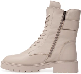 Женские бежевые ботинки Baden (Натуральная шерсть)