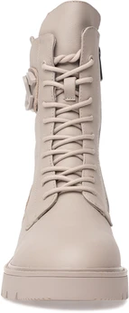 Женские бежевые ботинки Baden (Натуральная шерсть)