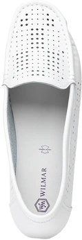 Женские белые мокасины Wilmar
