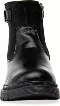 Мужские черные ботинки Shoiberg (Натуральная шерсть)