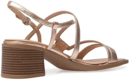 Женские золотые босоножки Baden