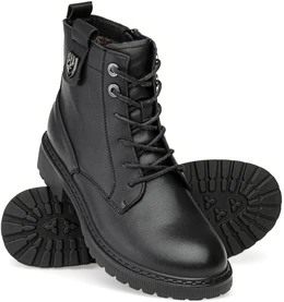 Женские черные ботинки Baden (Байка)