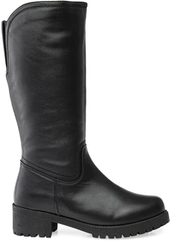 Женские черные сапоги Baden (Натуральный мех)