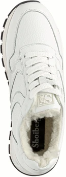 Женские белые кроссовки Shoiberg (Натуральная шерсть)