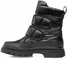 Женские черные дутики Baden (Натуральная шерсть)