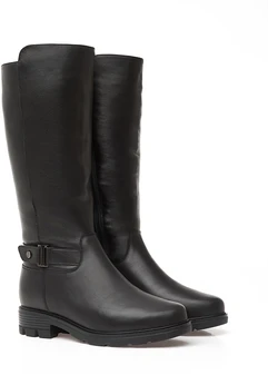 Женские черные сапоги Baden (Натуральная шерсть)
