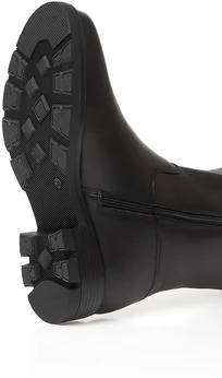 Женские черные сапоги Baden (Натуральная шерсть)