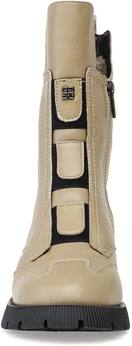 Женские бежевые ботинки Baden (Натуральная шерсть)